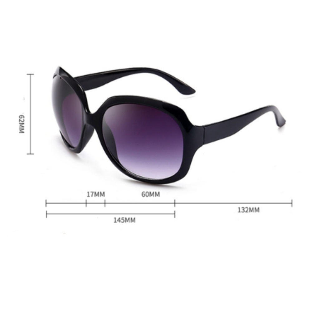 Last pair 🎁 Leopard print Large Oval sunglasses - Picture 4 of 5